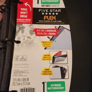Five Star Flex Hybrid Notebinder